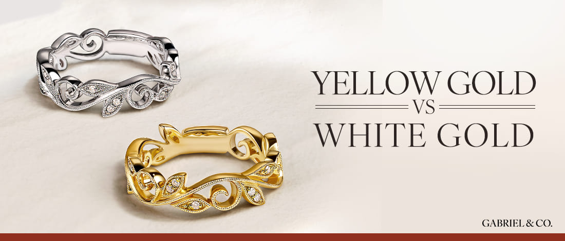 White Gold vs. Yellow Gold